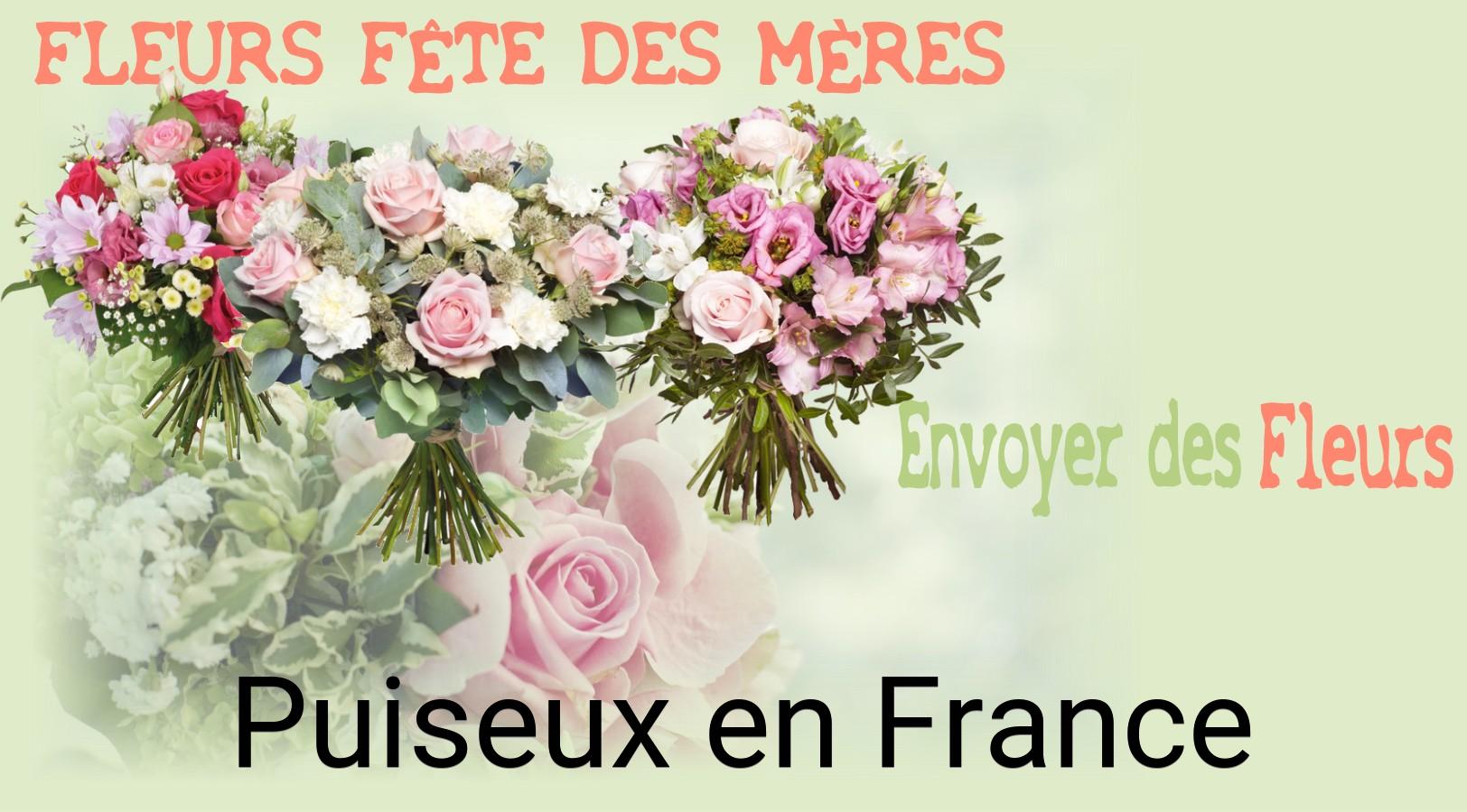 Bouquet de Fête des Mères livré à Puiseux-en-France